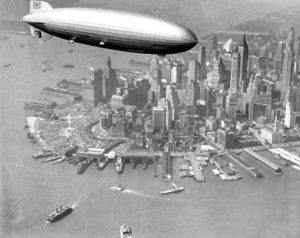 Hindenburg over New York 2