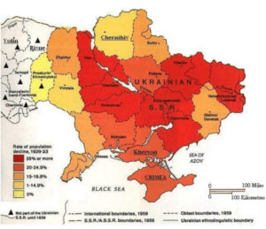 Holodormor Famine Map
