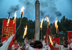Russian Phalic Pagan Ceremony