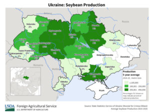 Ukraine Soybean Production