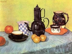 Van gogh teapot painting