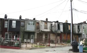 Black Neighborhood in Baltimore