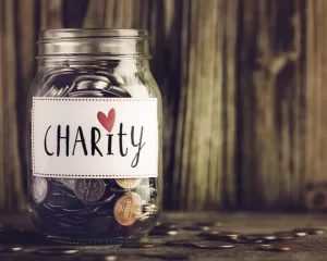 Charity Savings Jar