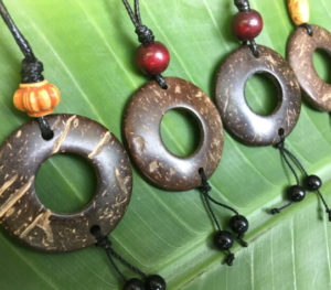 Coconut necklaces 1