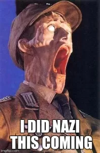 Melting Nazi