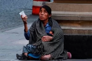 Mexican Beggar Woman