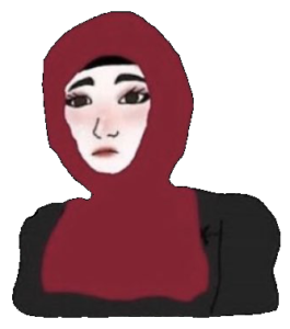 Muslim doomer girl