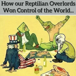 Reptillian Overlords won control
