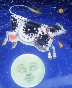 The Cow that Jumped over the Moon