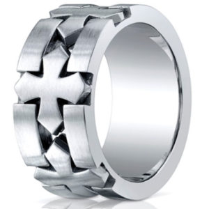 cabalt Chrome wedding ring 2